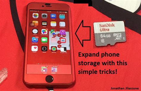 iphone storage card